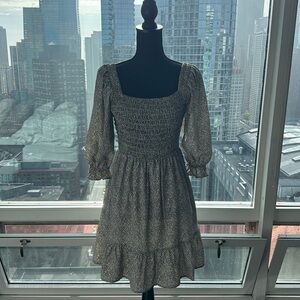 Shoulder and Off Shoulder dress